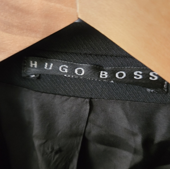 Hugo Boss Men's Black Wool Blazer Size 42R - Picture 7 of 10